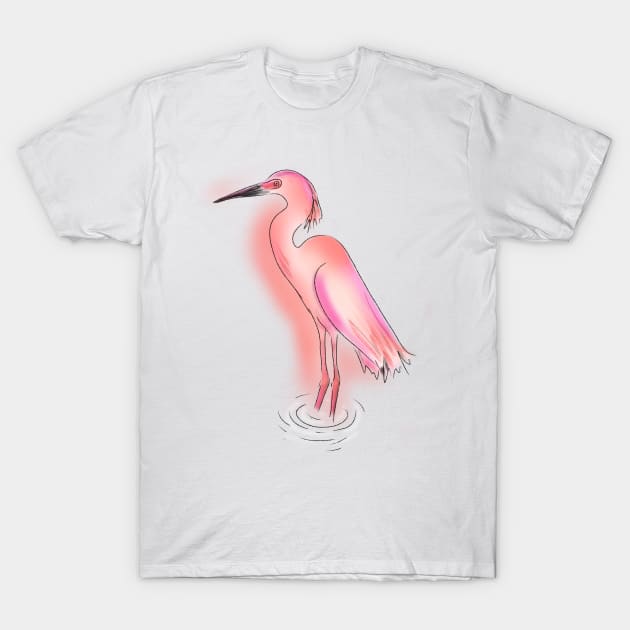 Heron T-Shirt by MichelMM